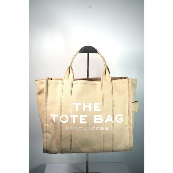 Marc Jacobs Khaki Green Canvas The Tote Bag FREE COA - Picture 1 of 6